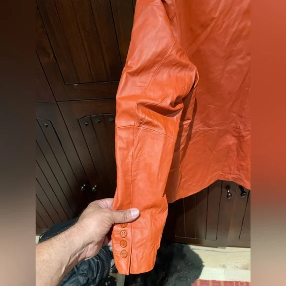 Leather jacket